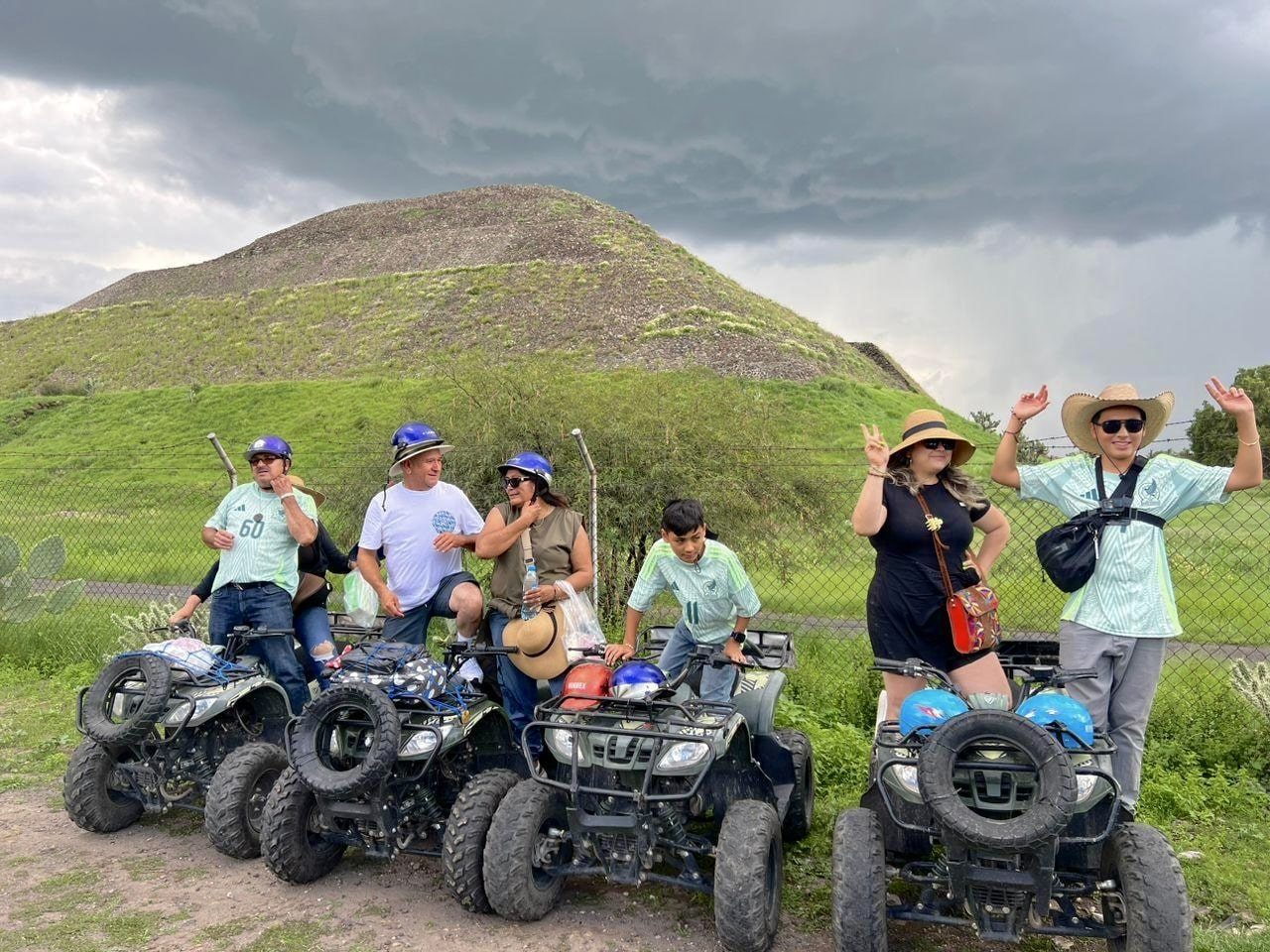 Tour en cuatrimoto en Teotihuacán